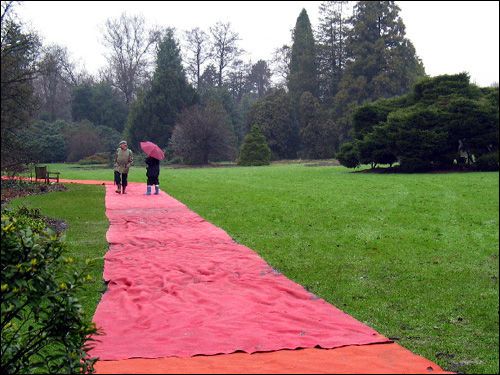 Kalmthout: Roter Teppich für die Besucher