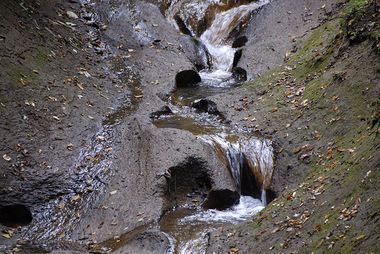 Foto ohne Graufilter: Wolfsschlucht - 1/45 Sekunde belichtet