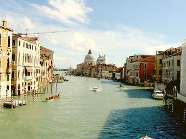 Canal Grande von der Ponte dell' Accademia