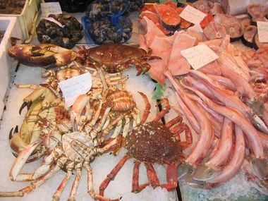 Fischmarkt in Venedig