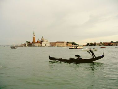 Gondel vor San Giorgio Maggiore