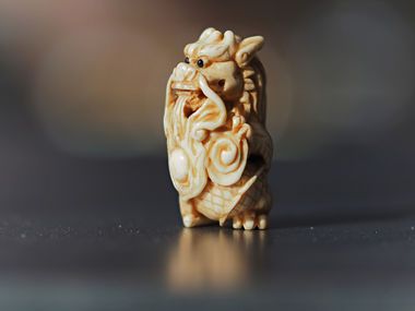 25 mm hohe Netsuke